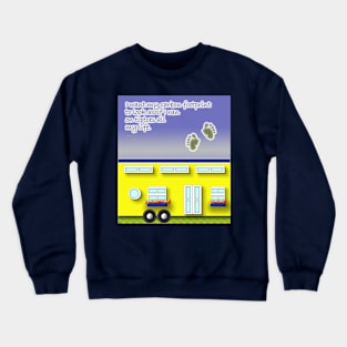 Tiptoes yellow Crewneck Sweatshirt